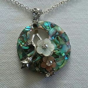 Gorgeous Abalone Shell Pendant